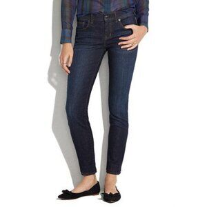 MADEWELL Skinny Skinny Ankle Jeans Classic Dark/Medium Madewell Wash - Size 24